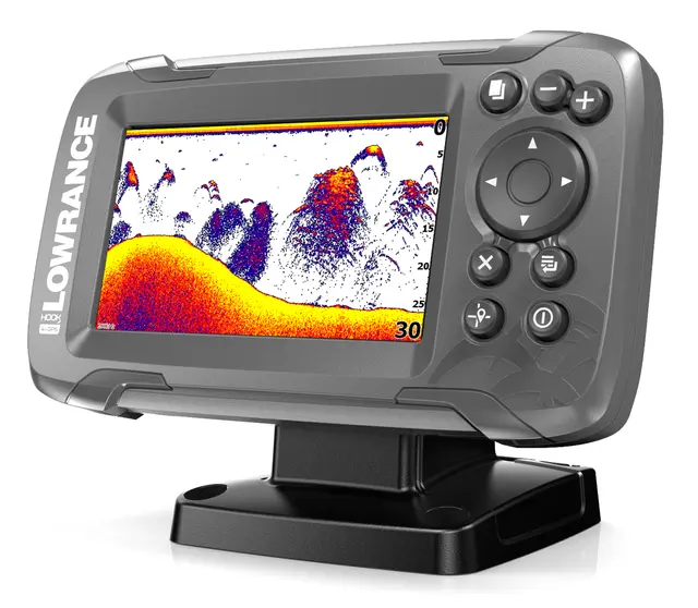 Lowrance Hook2 4X ekkolodd 4" skjerm, Bullet svinger, uten GPS 