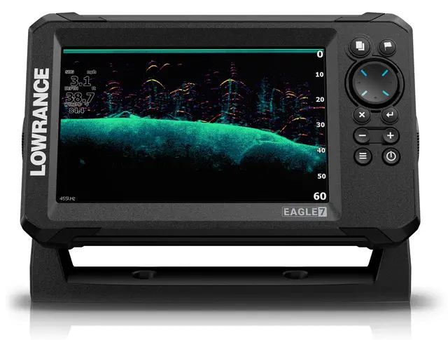 Lowrance Eagle 7" 50/200 HDI Ekkolodd og kartplotter med svinger 