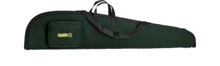 Sauer Futteral Gr&#248;nn m/Lomme Futteral med logo og glidel&#229;s