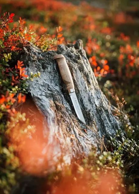 Marttiini Lumberjack Stainless Flott kniv med 11cm blad 