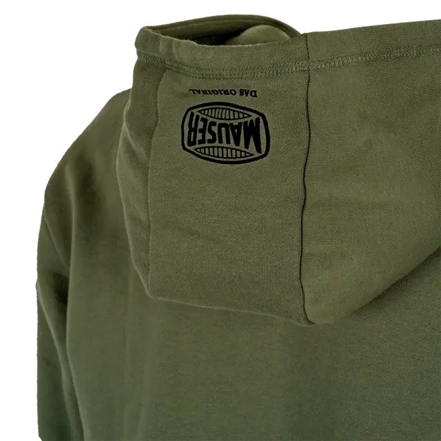 Mauser Hoodie Grønn S Grønnfarget Hoodie 