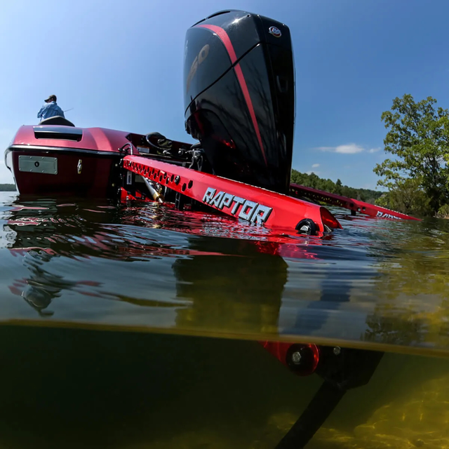 Minn Kota Raptor 10 AA Rød Hydraulisk gruntvannsanker 