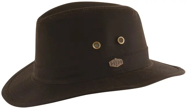 MJM Haarlem 10158 Wax Cotton Brown 56 cm Vannavstøtende 