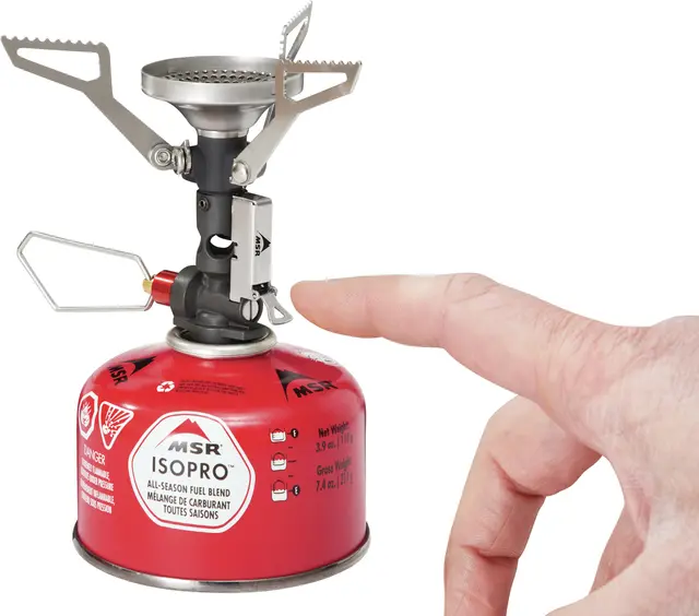 MSR Pocket Rocket DLX Ultralett gassbrenner med stor flate 