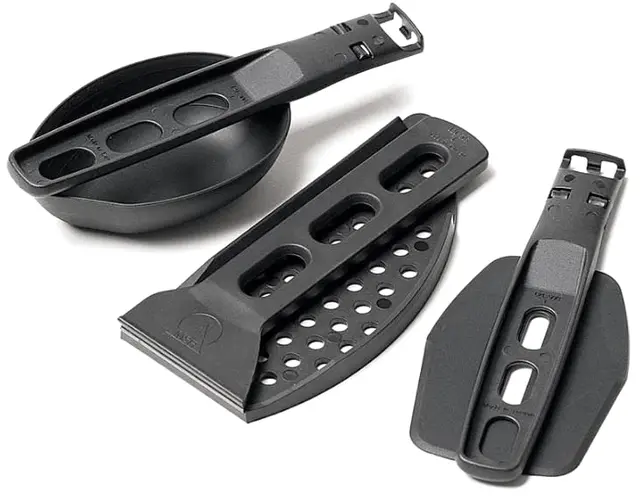 MSR Alpine Utensil Set Praktisk sammenleggbart kjøkkensett 