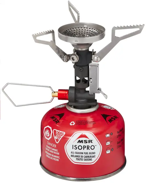 MSR Pocket Rocket DLX Ultralett gassbrenner med stor flate 