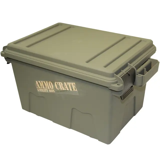 MTM Ammo Kasse Grønn ACR7 ACR7-18, Utv. 44x27x23cm Inv. 31x21x21cm 
