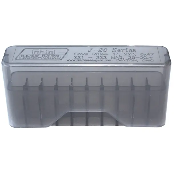 MTM Patronboks 20-skd Magnum Rifle J-20-LLD, 20-skd patronboks 300Win/7mm 