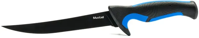Mustad Blue Filetkniv 7" Med slire 