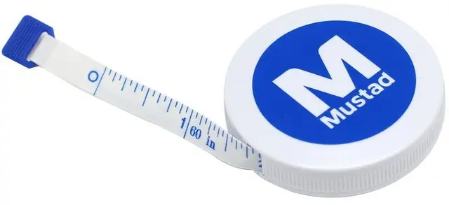 Mustad Measure Band Eco Mål lengden på fangsten 