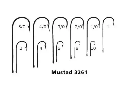 Mustad Aberdeen 3261-BR #10 10 stk 