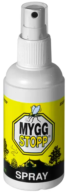 Myggstopp myggspray Active Plus 100 ml Mot knott, mygg og andre insekter 