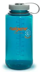 Nalgene 1L Wide Mouth Sustain TroutGreen 1 liter drikkeflaske med vid &#229;pning