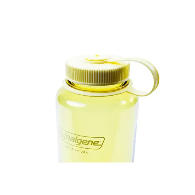 Nalgene 1L Wide Mouth Sustain Butter 1 liter drikkeflaske med vid åpning 
