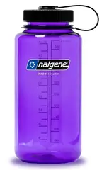 Nalgene 1L Wide Mouth Sustain Purple 1 liter drikkeflaske med vid &#229;pning