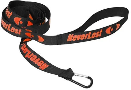 Neverlost Multi Stropp Kraftig Nylon Stropp med Karabinkrok 