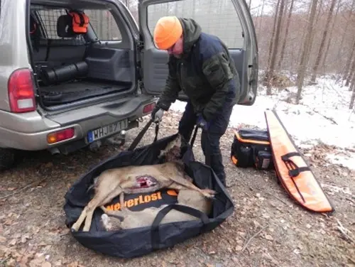 NeverLost Game Bag Viltpose for transport av dyr i bil 