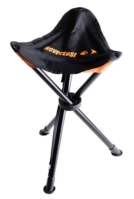 Neverlost Tripod Stol Sammenleggbar tripodstol med logo 