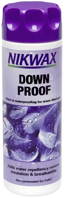 Nikwax Down Proof impregnering 300 ml Spesialimpregnering for dun 
