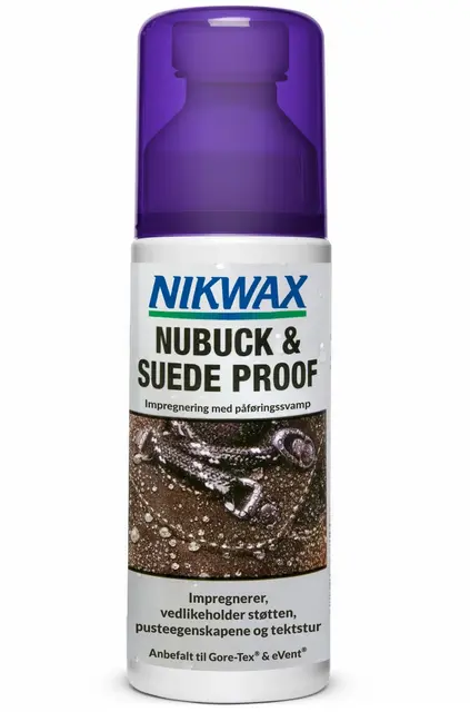 Nikwax Nubuck & Suede Proofing 125ml Impregnering for nubuck og semskede sko 