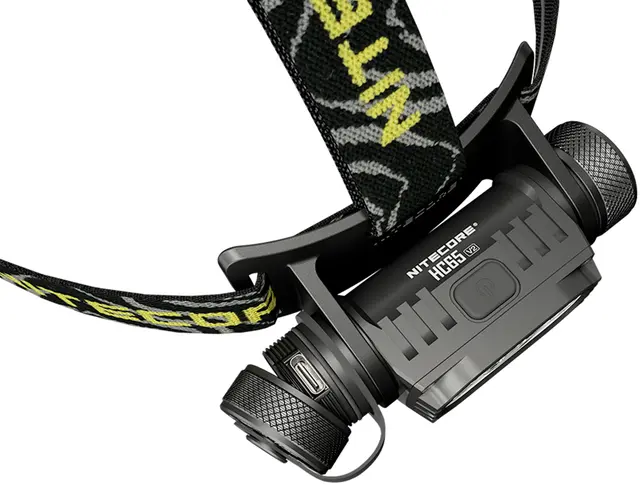Nitecore HC65 V2 Black Kraftig hodelykt 