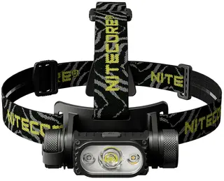 Nitecore HC65 V2 Black Kraftig hodelykt