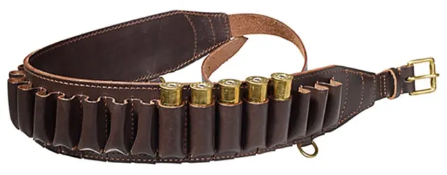 Nitedals Patronbelte Lær kal. 12 Nitedals Patronbelte i kvalitetslær 