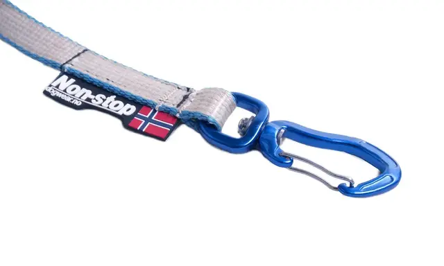 Non-Stop Dogwear Rock Kobbel 10mm Blue 1,5 meter 