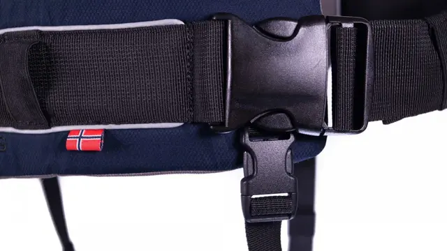 Non-Stop Dogwear Trekking Belt Blue M Tradisjonelt belte for alle type turer 