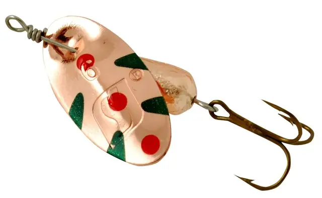 Sølvkroken Spesial Spinner C/R/G/R/D 4g Kjøp 8 spinnere få en gratis slukboks 