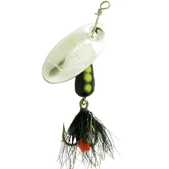 Sølvkroken Spesial Spinner S/BL/F 4g Kjøp 8 spinnere få en gratis slukboks 