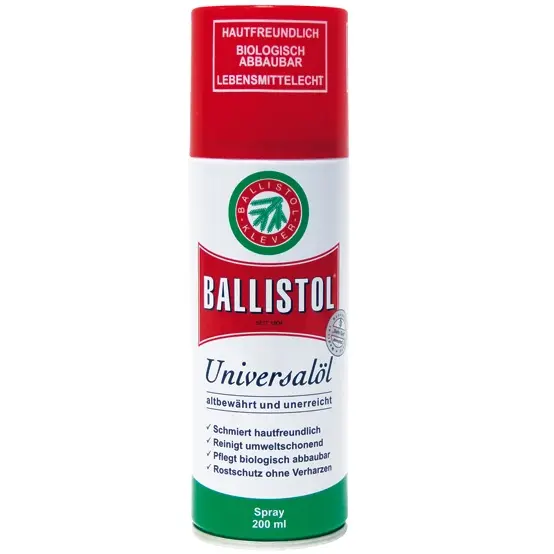 Ballistol Universal olje 200ml Medisinsk ren biologisk nedbrytbar olje 