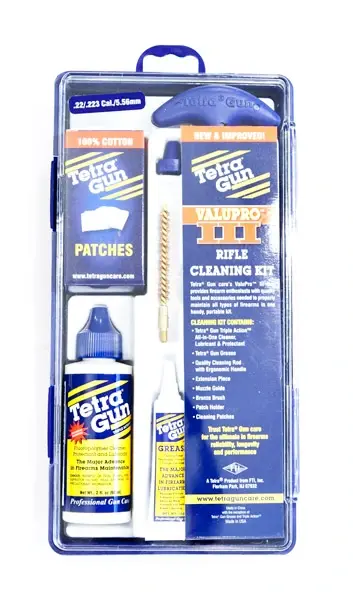 TetraGun Rifle Cleaning Kit .22/.223 ValuPro III Pussesett til rifle 5,56mm 