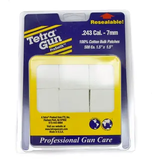 TetraGun Pusselapper Kal. 243-7mm Stor TetraGun Pusselapper 500stk storpakke