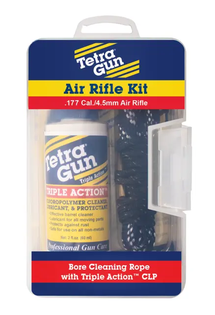 TetraGun Pussesett Kal.177/4,5mm Luft Stang, lapper, børste, øye, olje og fett 
