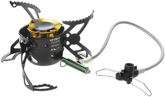 Optimus Polaris Optifuel Brenner som tar alle drivstofftyper 