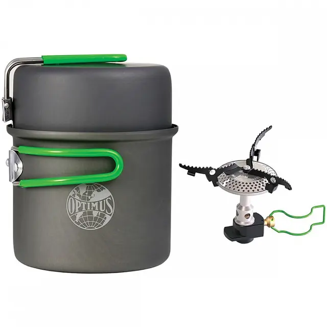 Optimus Crux Lite Solo Cook System 0,6L Kraftig brenner med kjelesett 