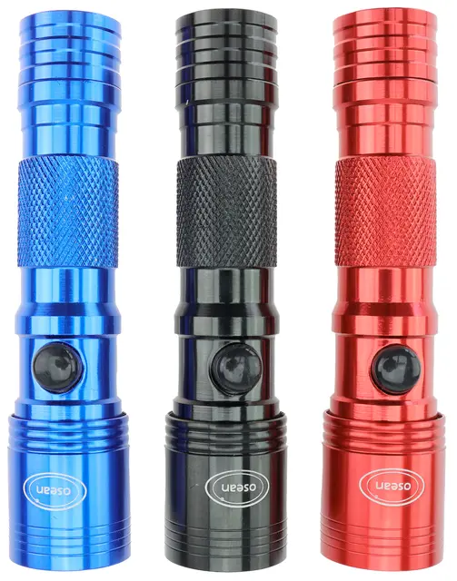 Osean Lykt 0,5w LED 1xAA display ass farger 