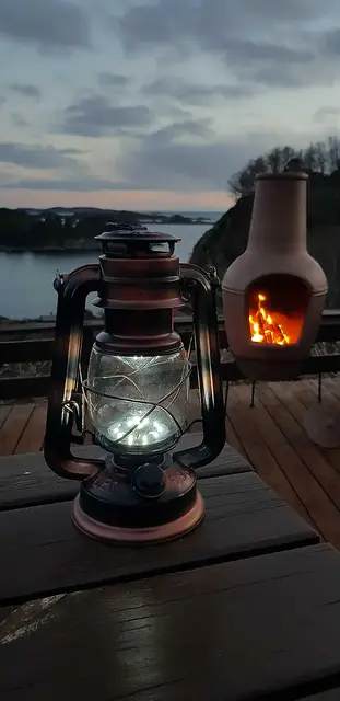 Osean Fjøslykt Led 24cm Bruker D batterier 