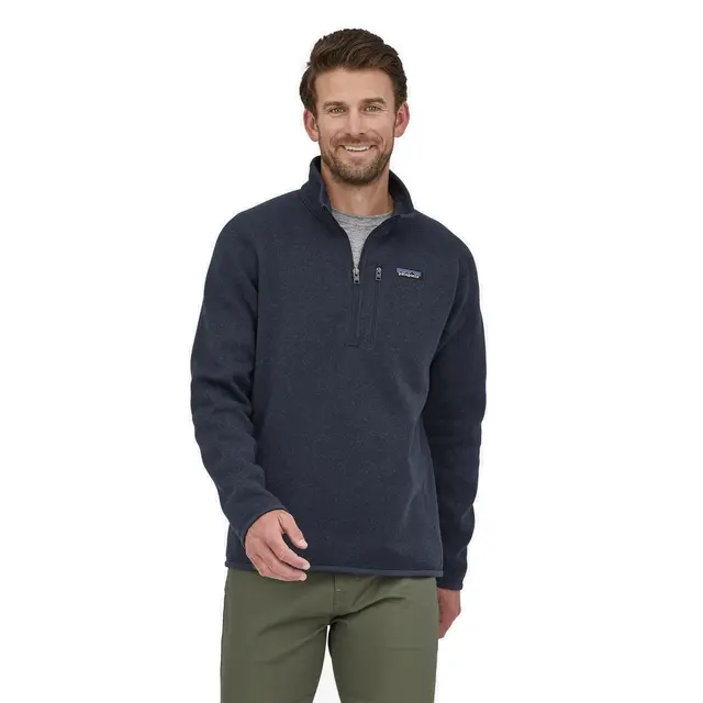 Patagonia M Better Sweater 1/4 Zip XS New Navy fleecejakke med zip 