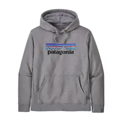Patagonia P-6 Logo Uprisal Hoody XS Gravel Heather