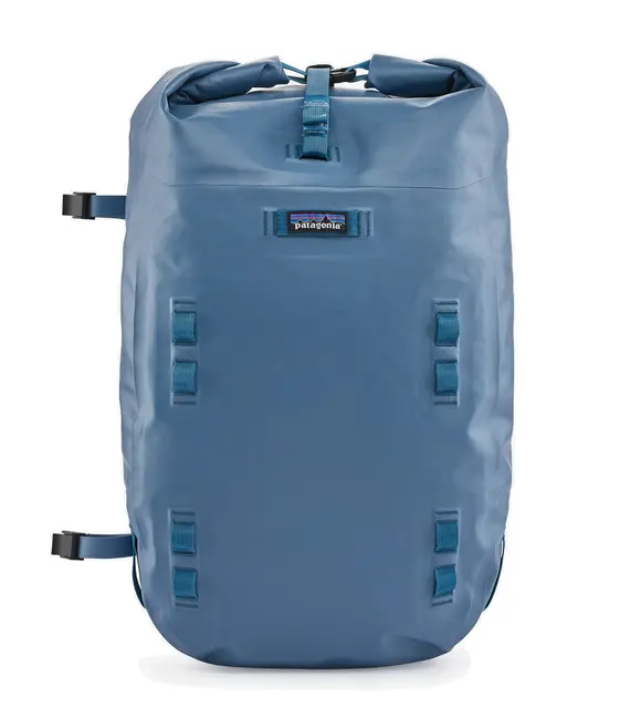 Patagonia Disperser Roll Top Pack 40L Vannavstøtende, Pigeon Blue 