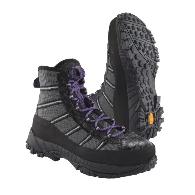 Patagonia Forra Wading Boots Grey 10 Vadesko med Vibram Mars-teknologi 