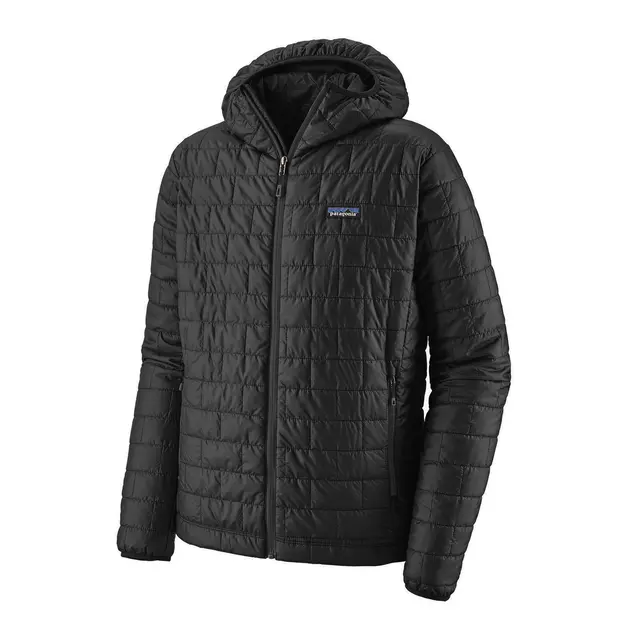 Patagonia M`s Nano Puff Hoody XS Black Foret jakke, herre 
