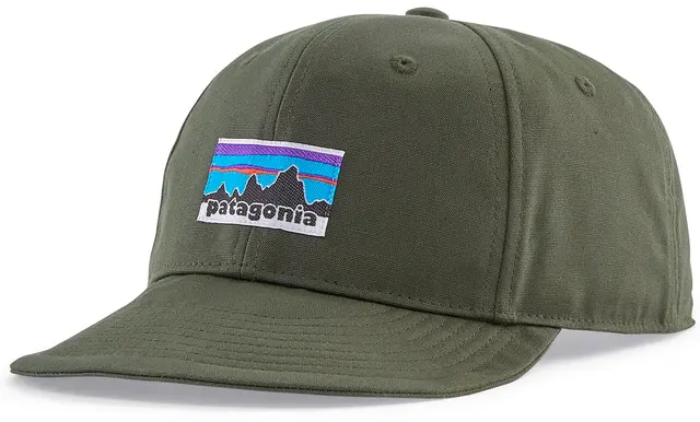 Patagonia Scrap Everyday Cap Kelp Forest Klassisk caps i 100% organisk bomull 