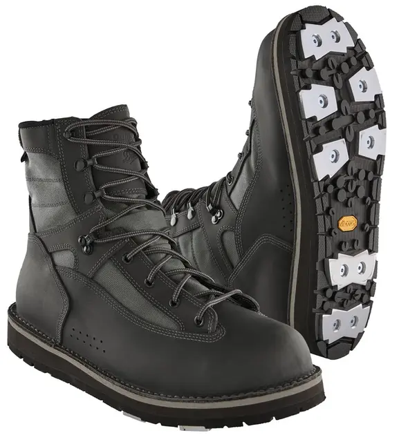 Patagonia Foot Tractor Wading Boots 11 Robuste vadesko med Aluminum Bar såler 