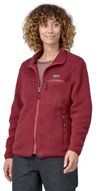 Patagonia Retro Pile Fleece XS Carmine Red 