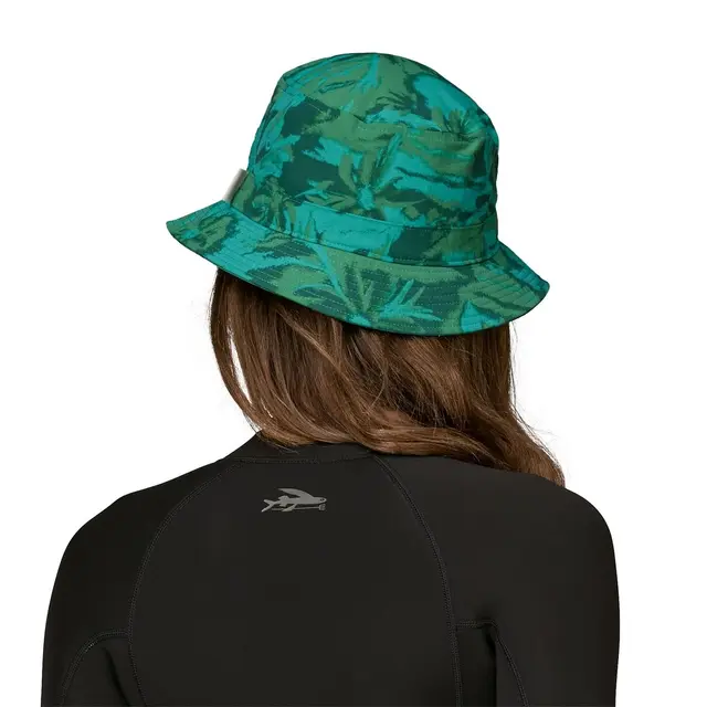 Patagonia Wavefarer Bucket Hat S Conifer Green 