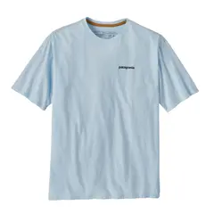 Patagonia M Home Water Trout S Chilled Blue organisk bomull t-skjorte