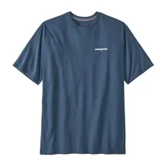 Patagonia M P-6 Logo Responsibili-Tee S Utility Blue T-skjorte med Patagonia log